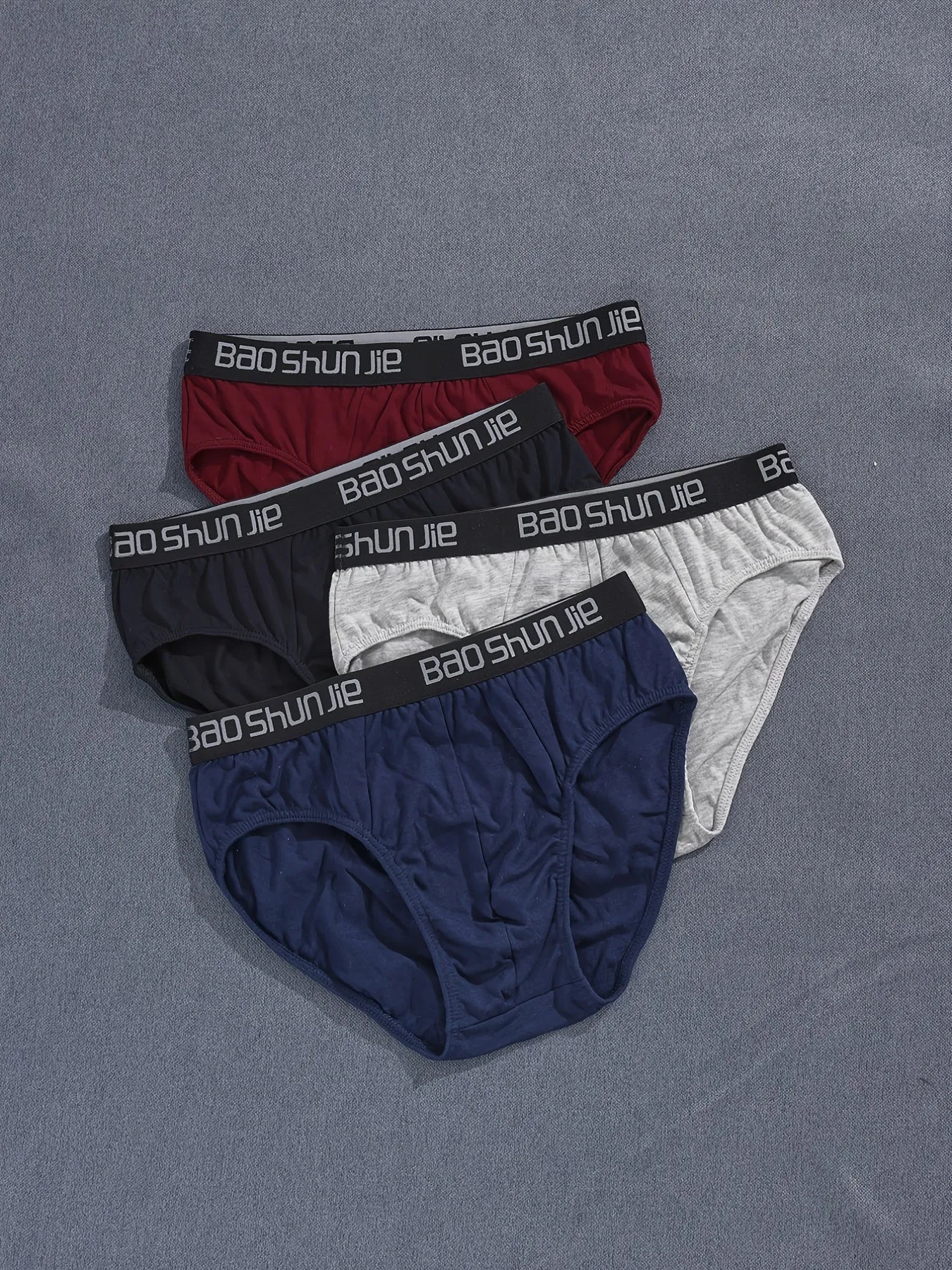 4pcs Men's Cotton Comfort Briefs