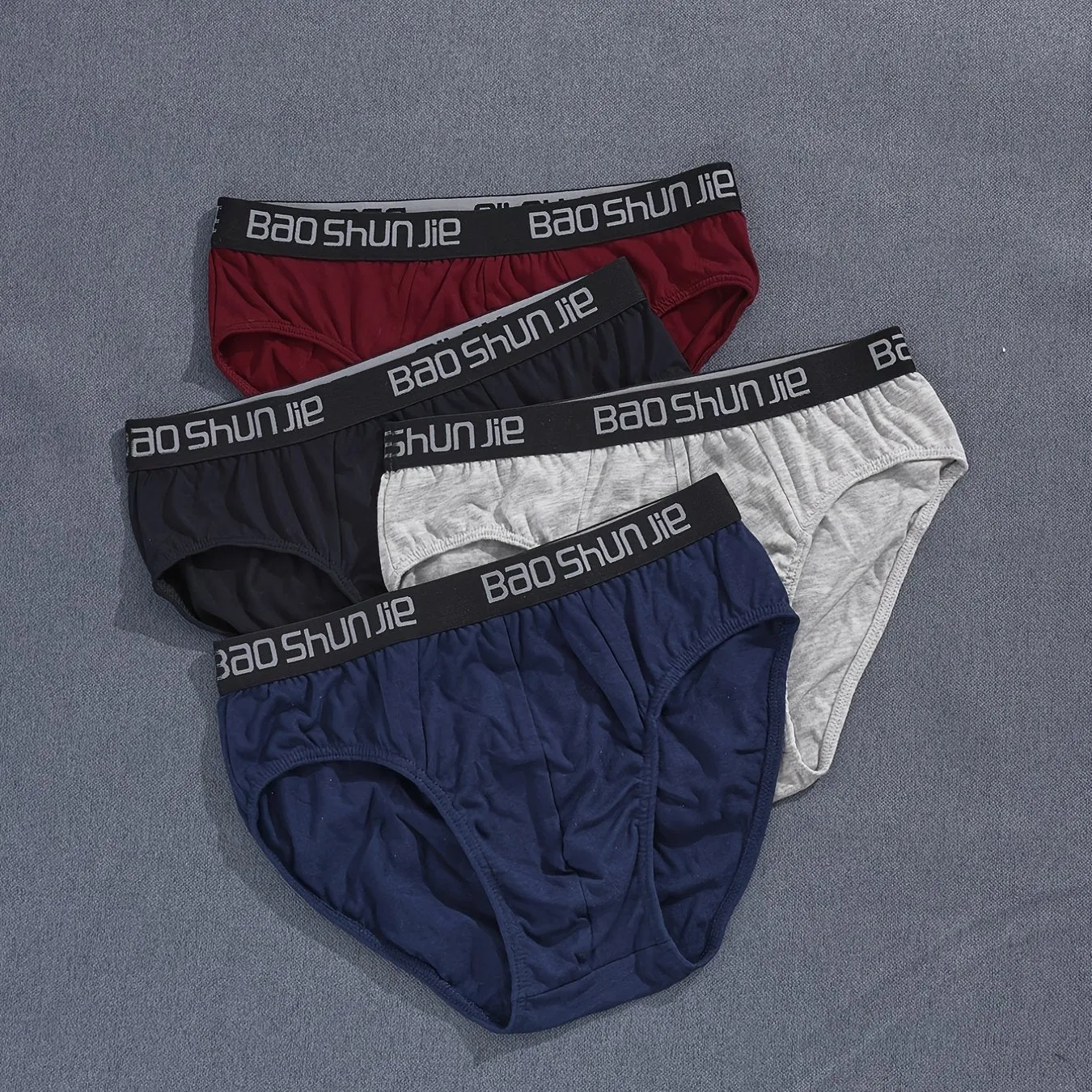 4pcs Men's Cotton Comfort Briefs