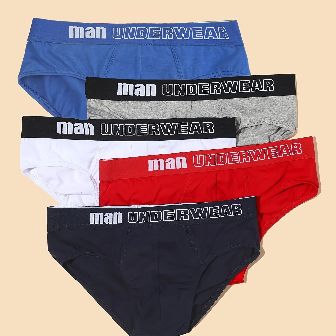 5pcs Men's Comfort Soft Classics Briefs