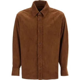 Optimized title: A.P.C. Bobby Corduroy Oversized Shirt