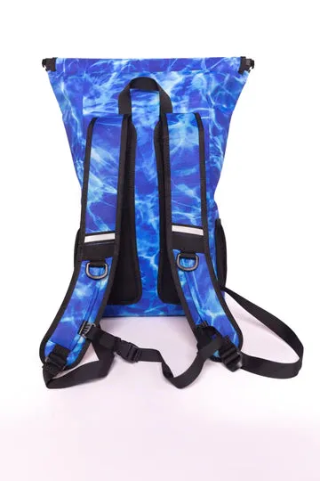 Aqua Blue - Waterproof Backpack Dry Bag