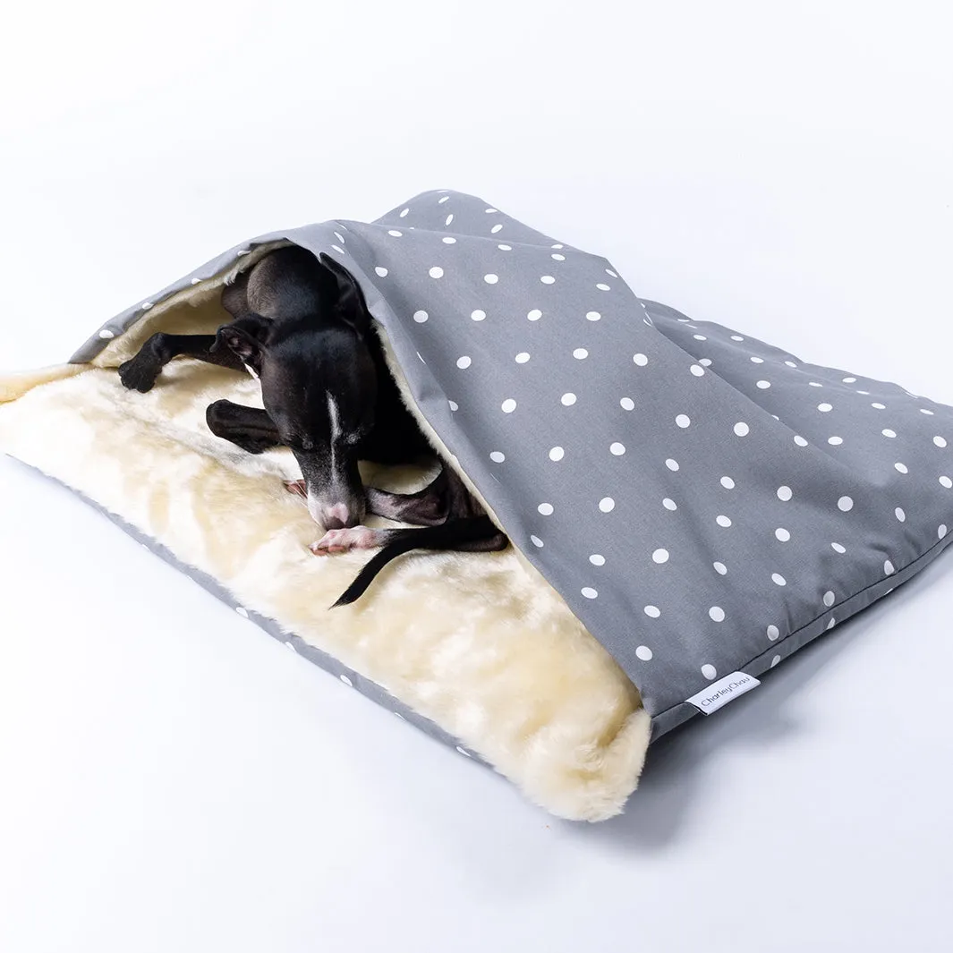 Burrow Bag Dog Bed in Cotton