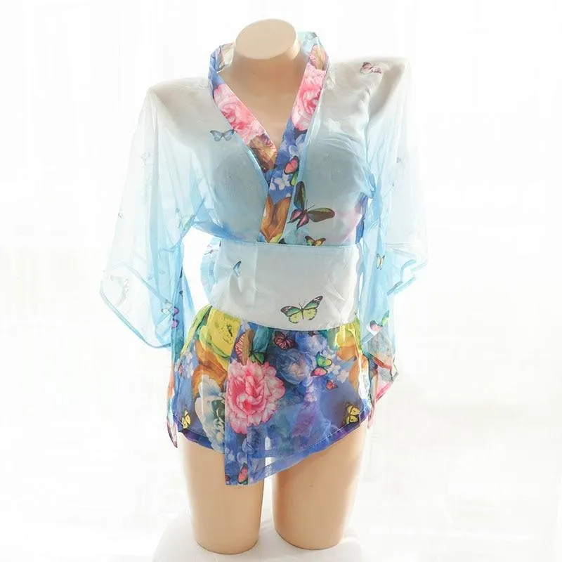 Butterfly Kimono Lingerie