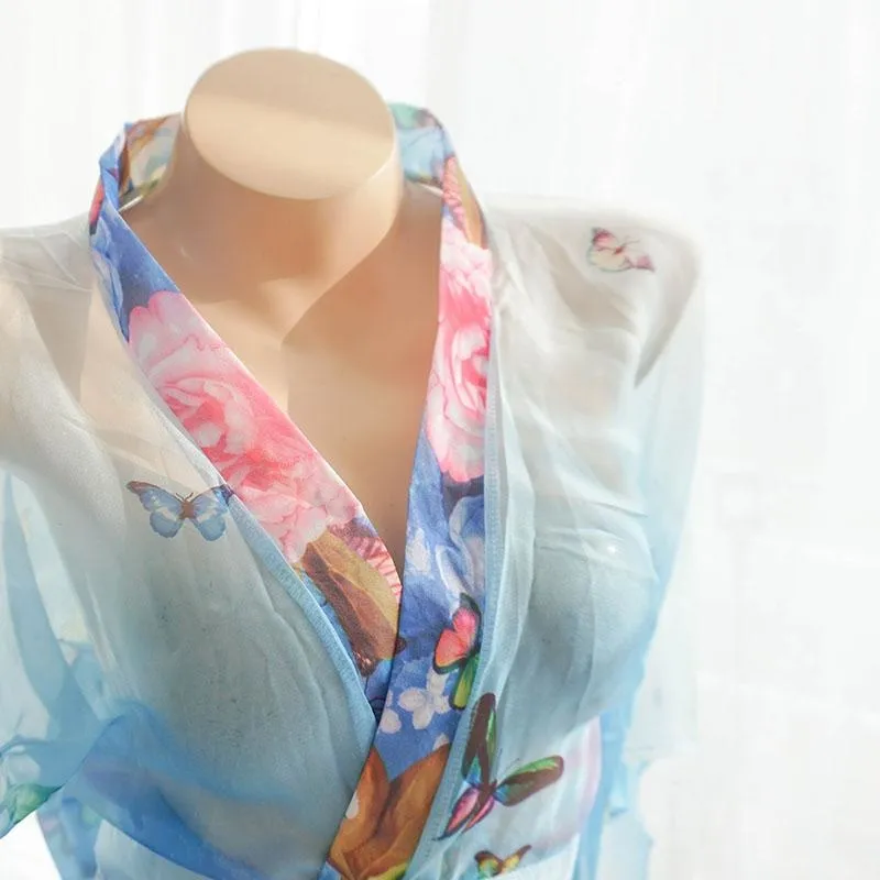 Butterfly Kimono Lingerie