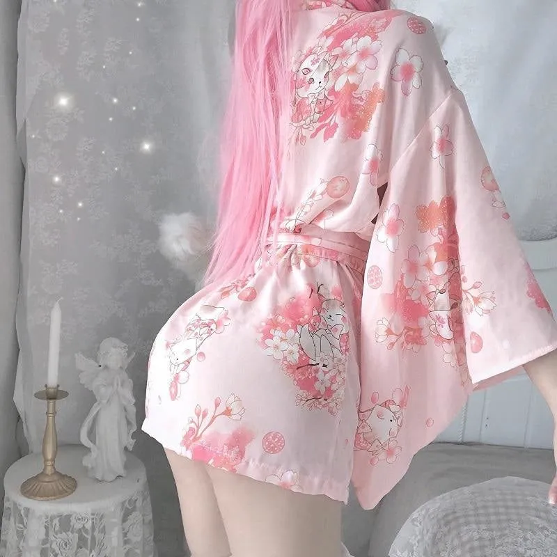 Cherry Blossom Kimono