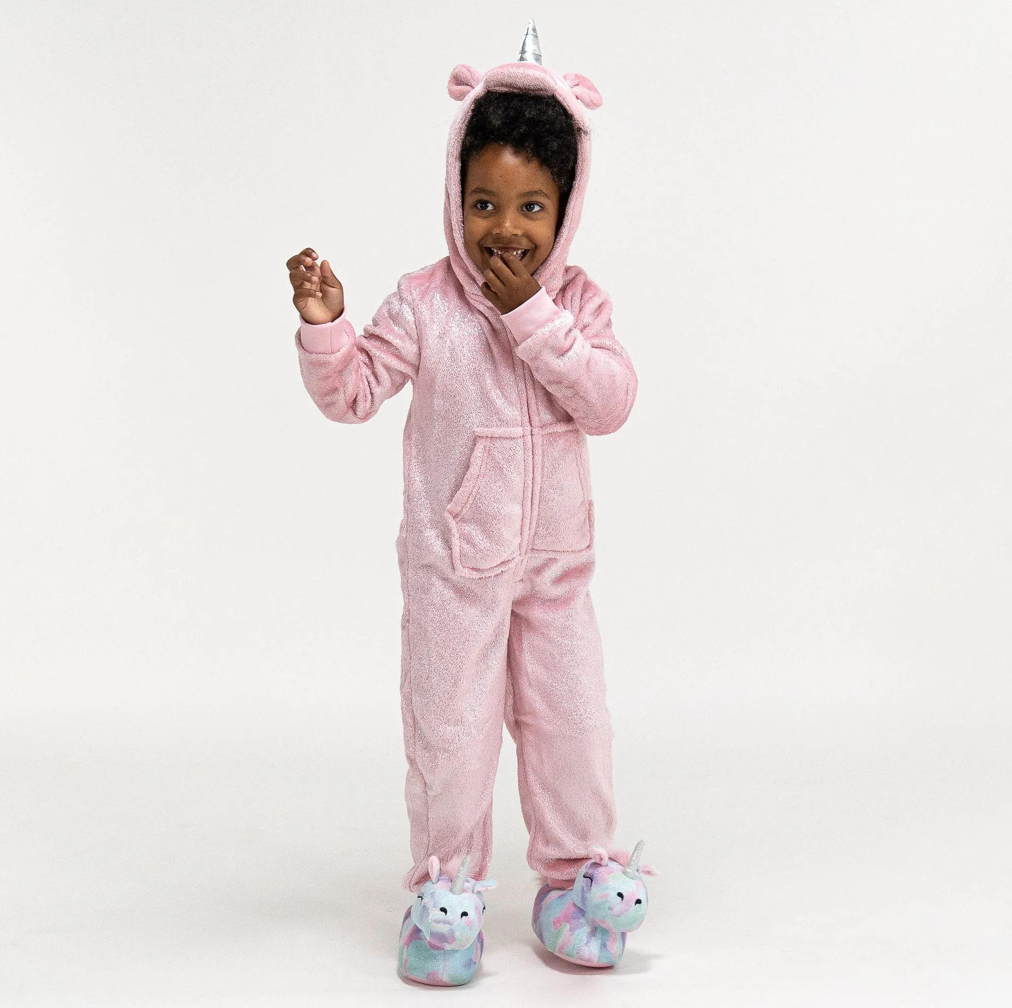 Children's Unicorn Animal Fleece Onesie