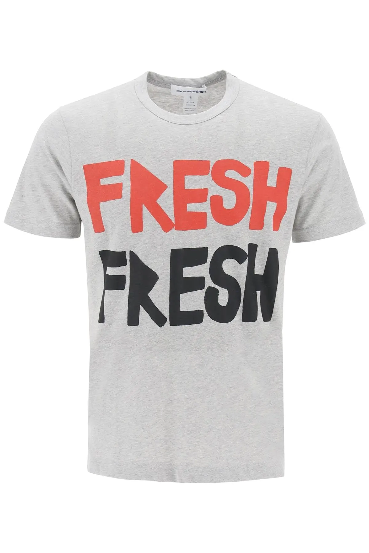 Comme des garcons shirt fresh print t-shirt