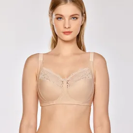 Cooling Day Wireless Nude Cotton Bra