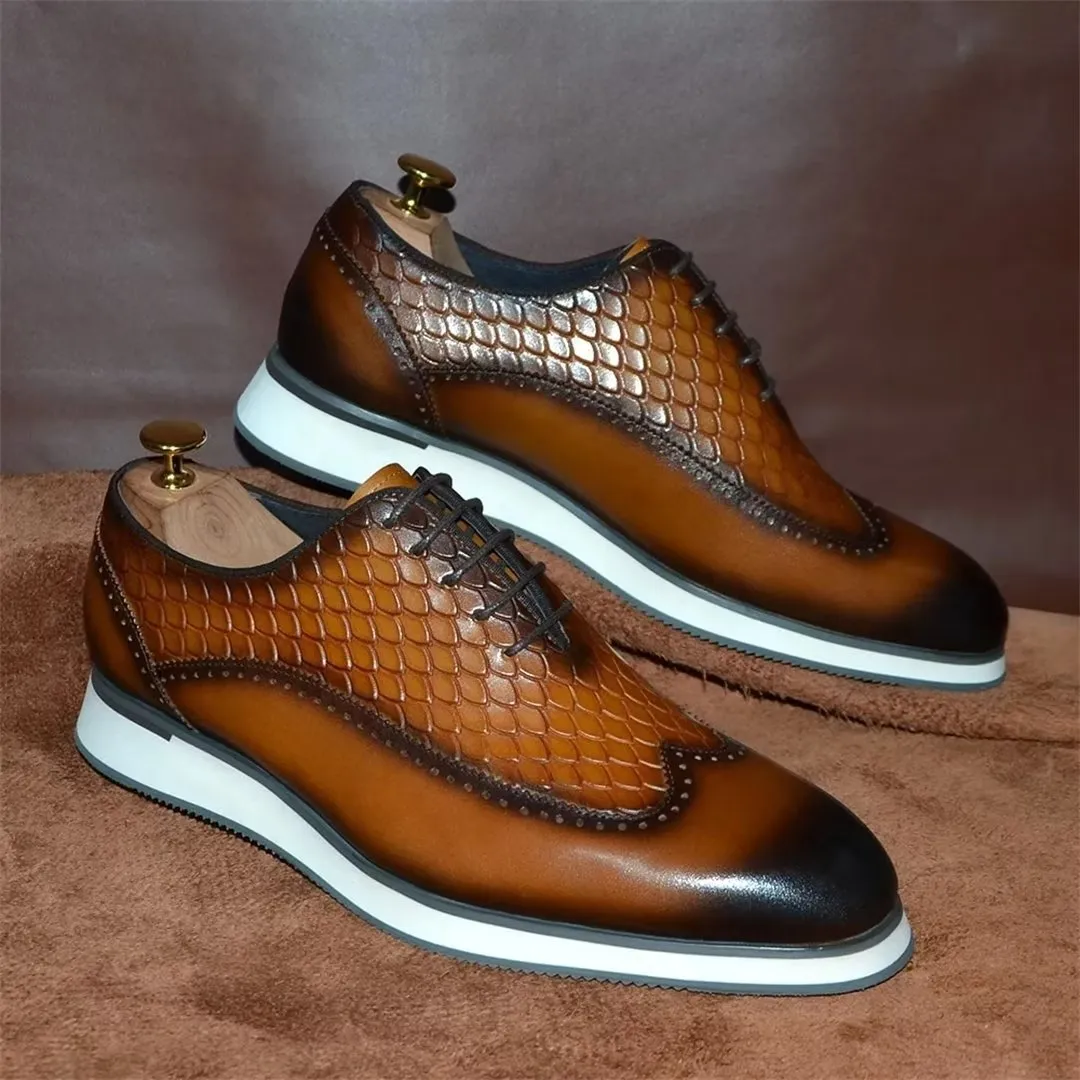 Distinguished Gentleman's Lace-Up Shoes