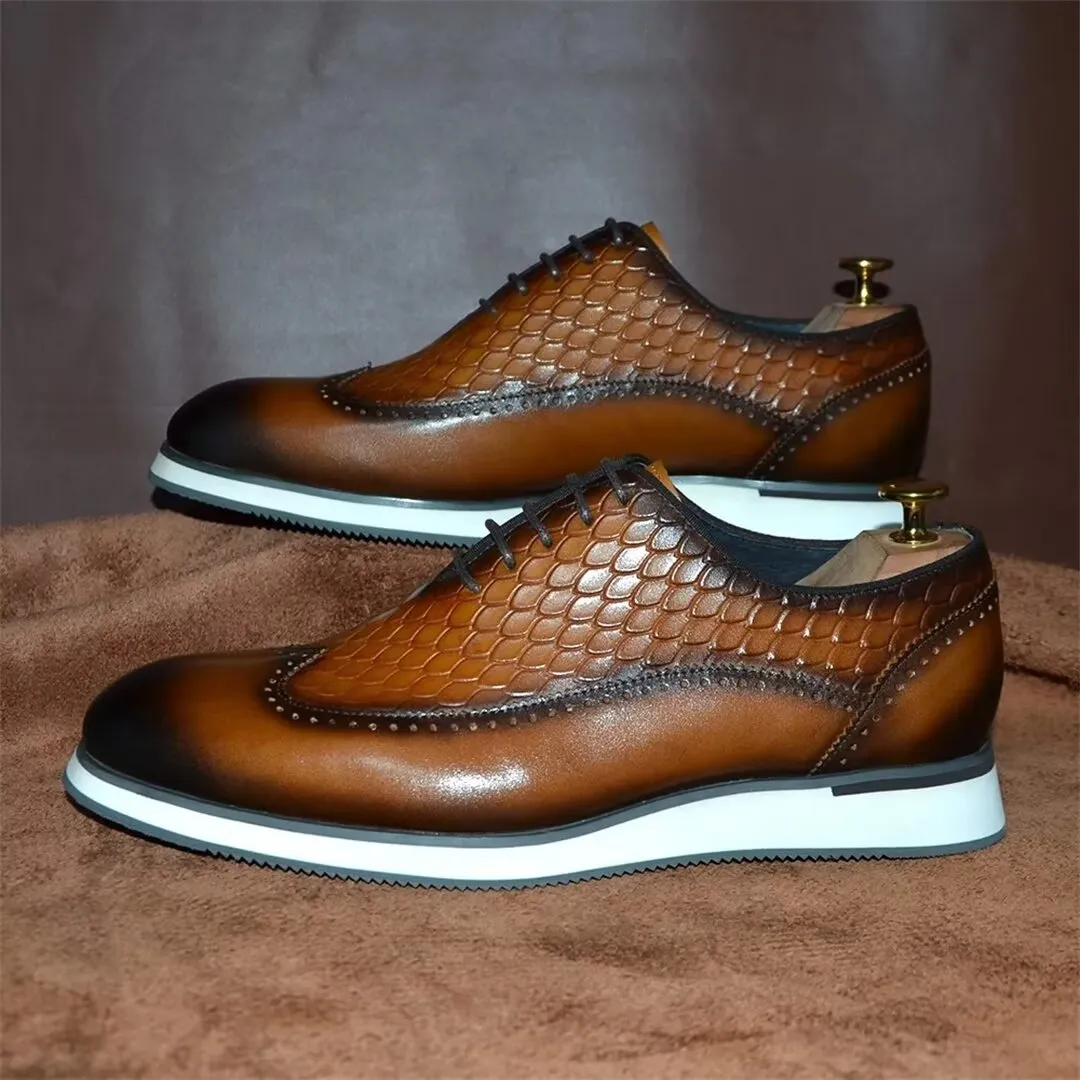 Distinguished Gentleman's Lace-Up Shoes