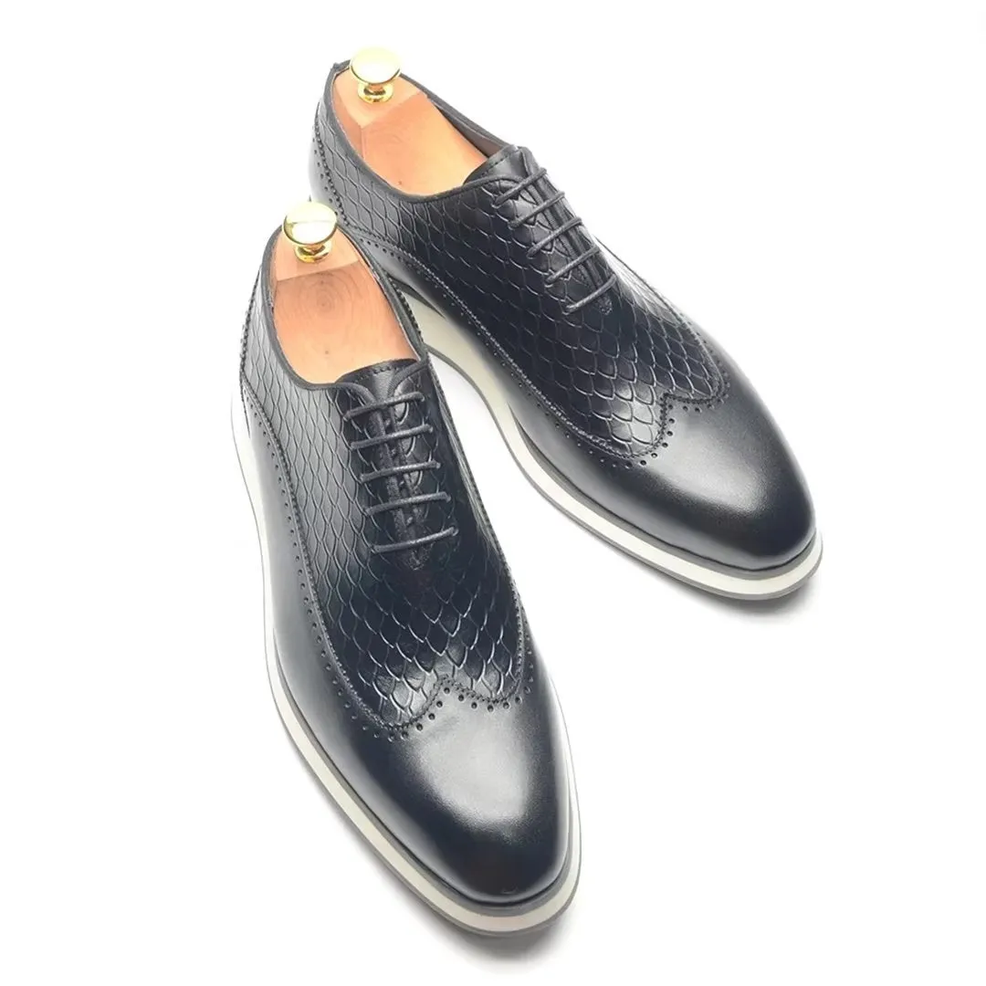 Distinguished Gentleman's Lace-Up Shoes