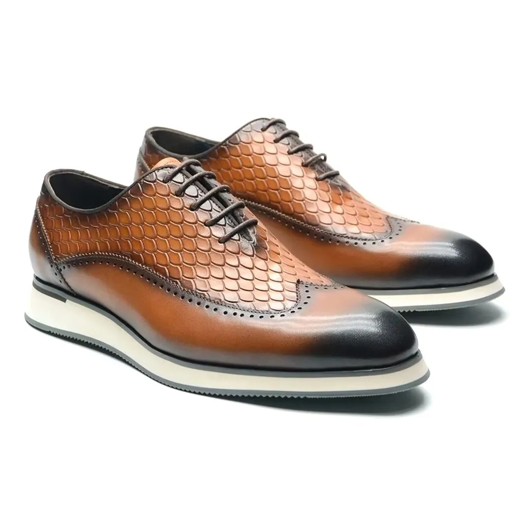 Distinguished Gentleman's Lace-Up Shoes