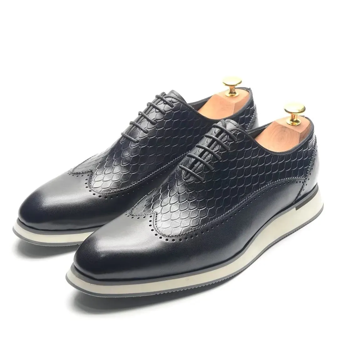 Distinguished Gentleman's Lace-Up Shoes