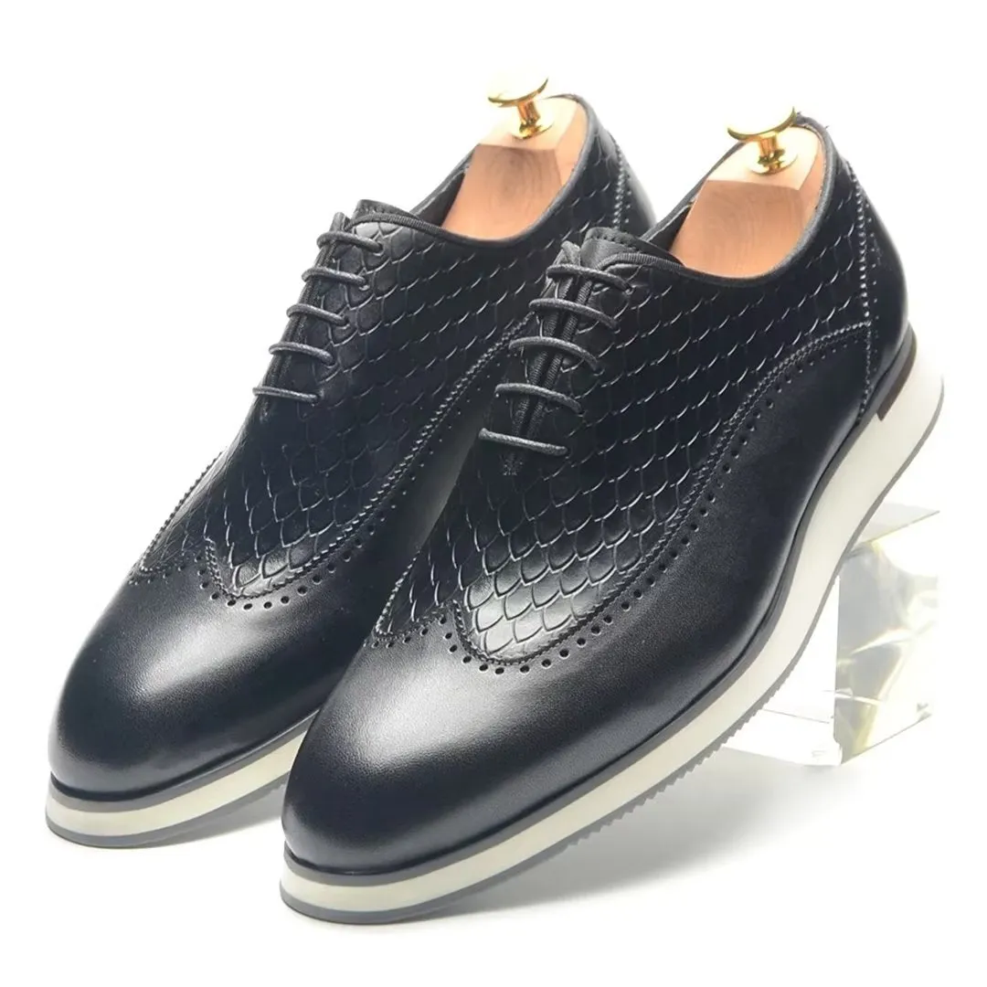 Distinguished Gentleman's Lace-Up Shoes