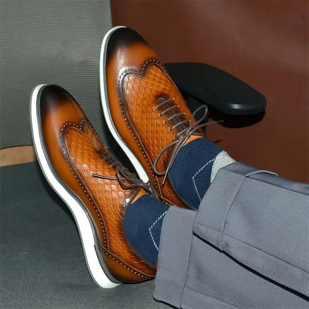 Distinguished Gentleman's Lace-Up Shoes