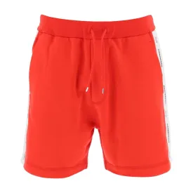 Dsquared2 burbs sweatshorts with logo bands