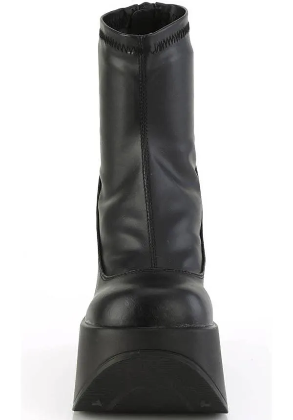 DYNAMITE-100 [Black] | PLATFORM BOOTS [PREORDER]