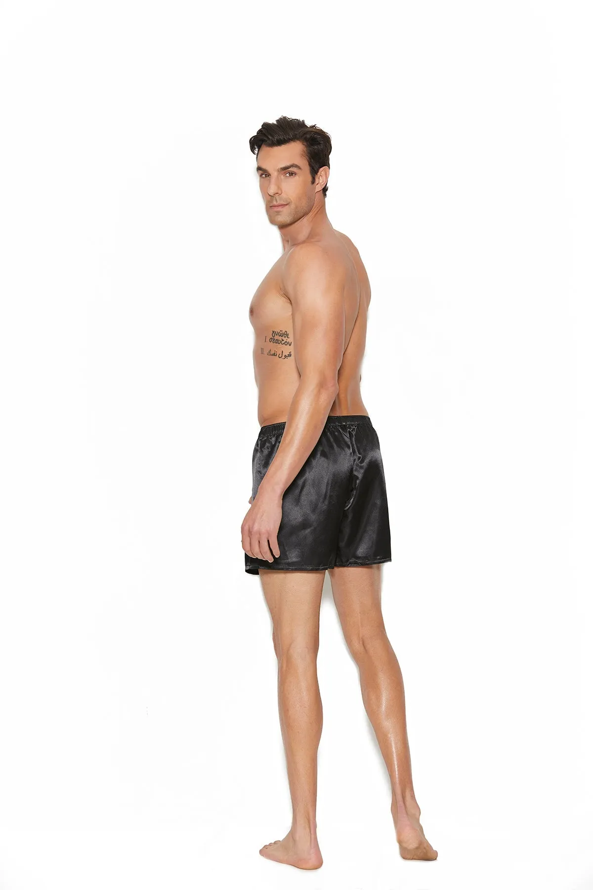 Elegant Moments Charmeuse Satin Mens Boxer Short