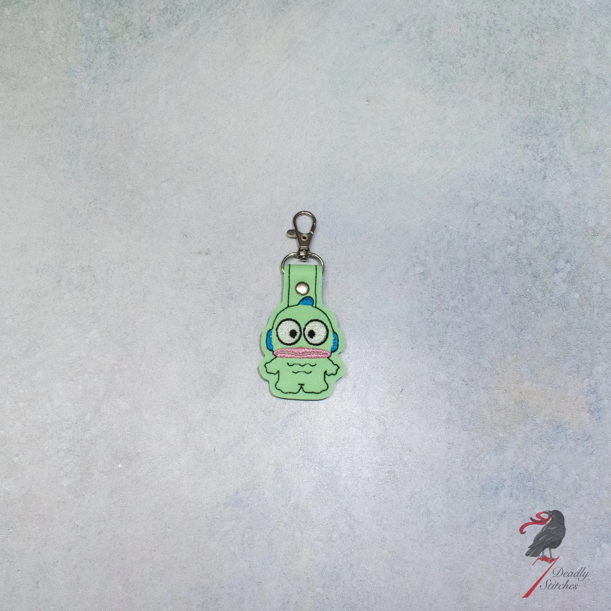 Friendship Half Fish Man Keychain