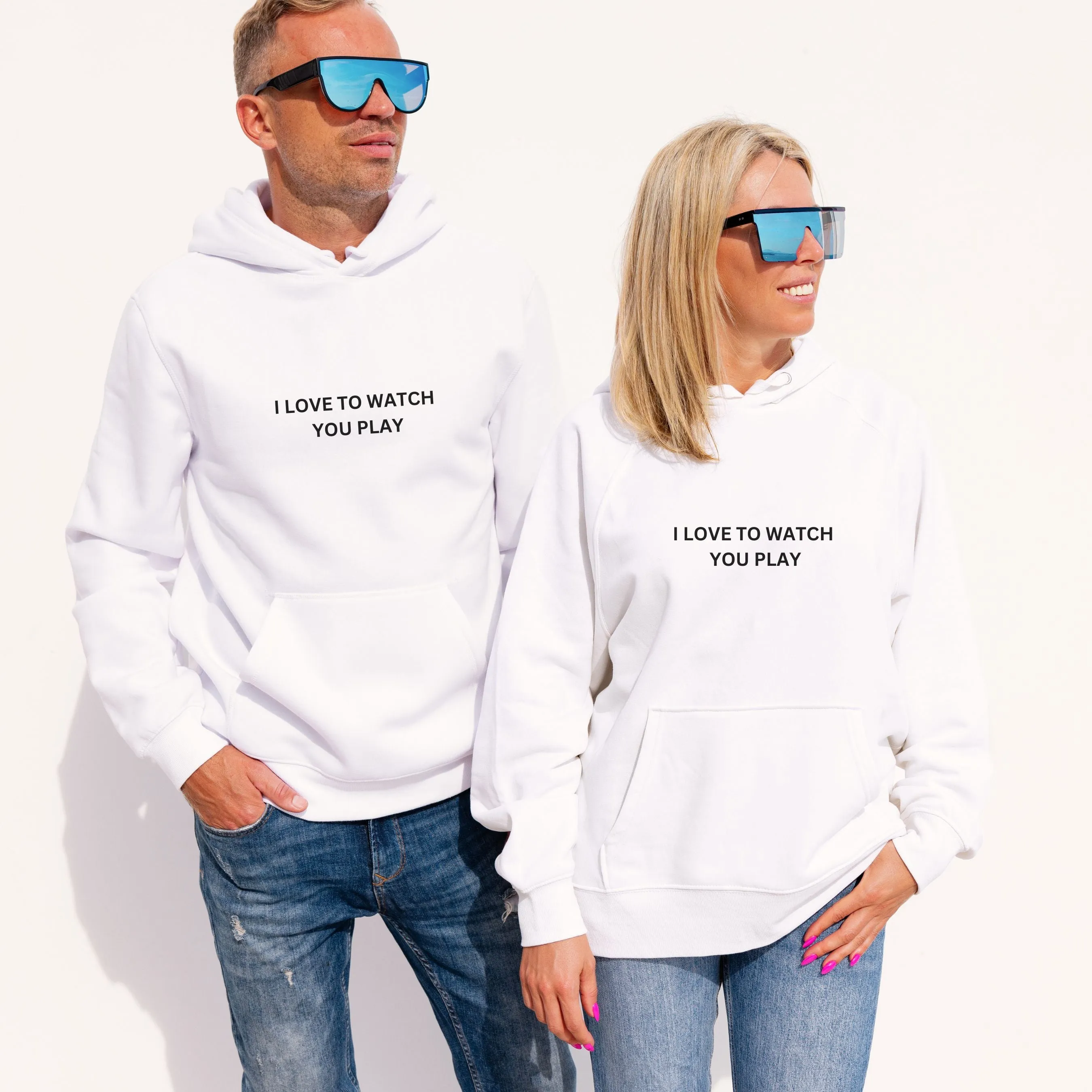 I Love to Watch You Play™ Unisex Hoodie