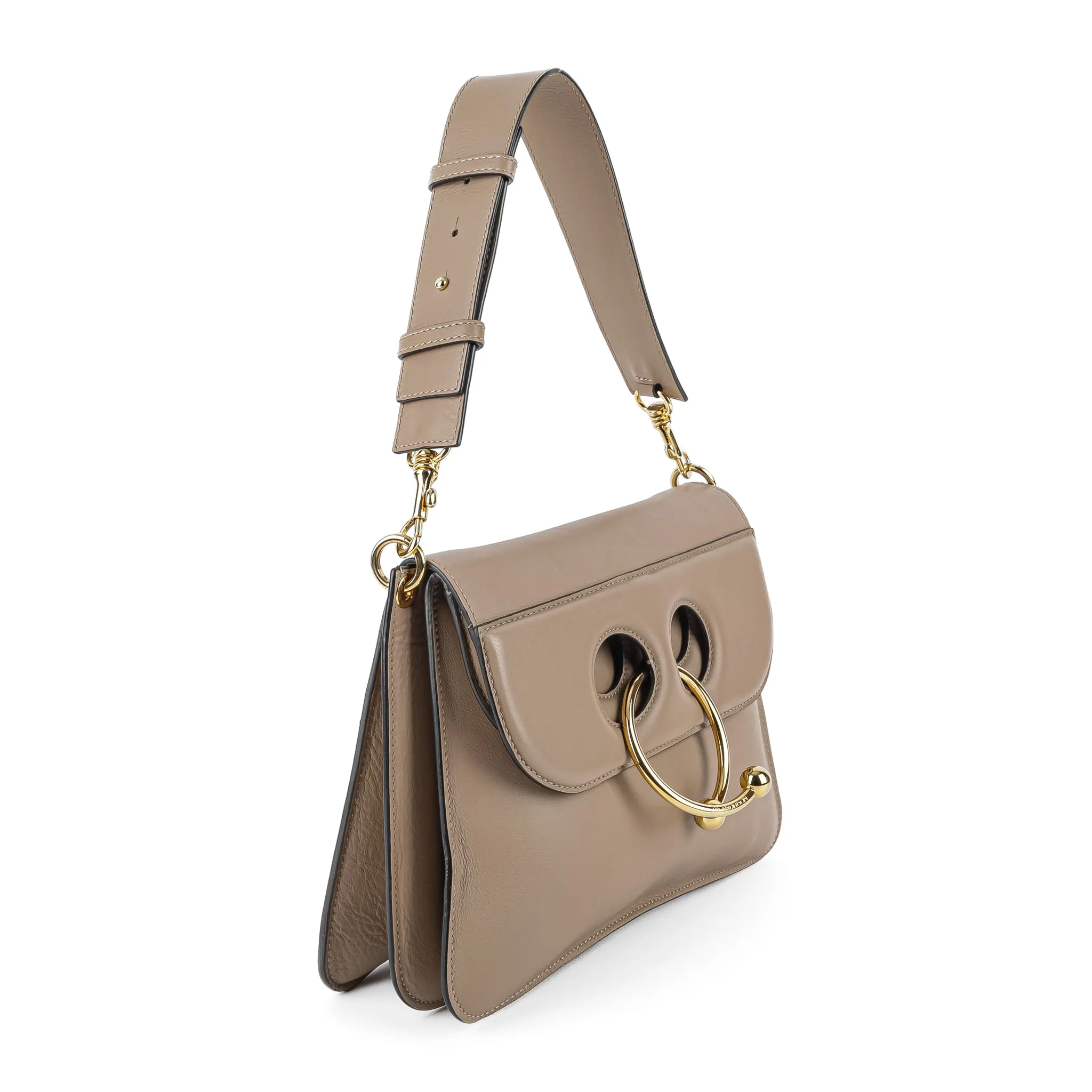 J.W. ANDERSON Shoulder Bag - Taupe Leather