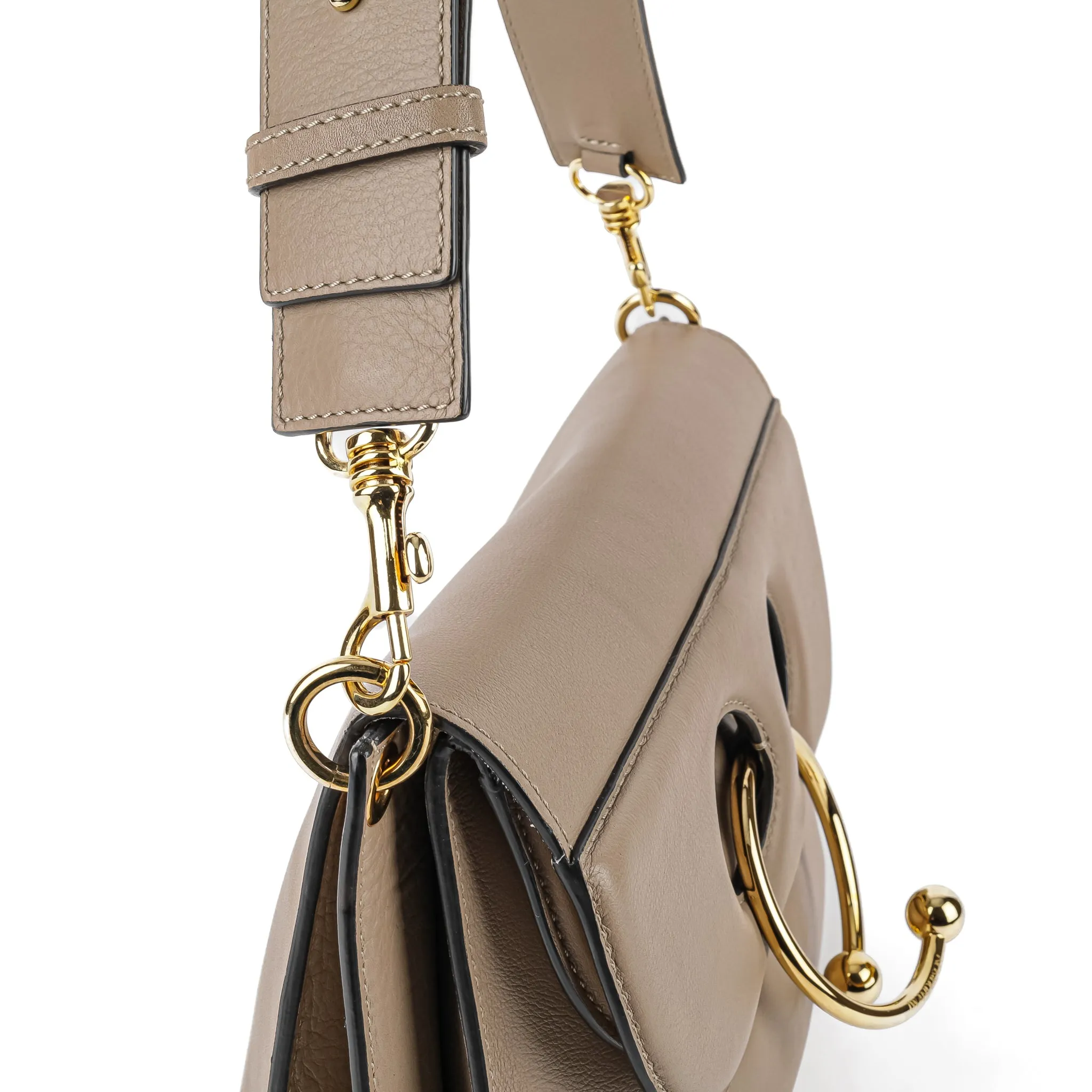 J.W. ANDERSON Shoulder Bag - Taupe Leather