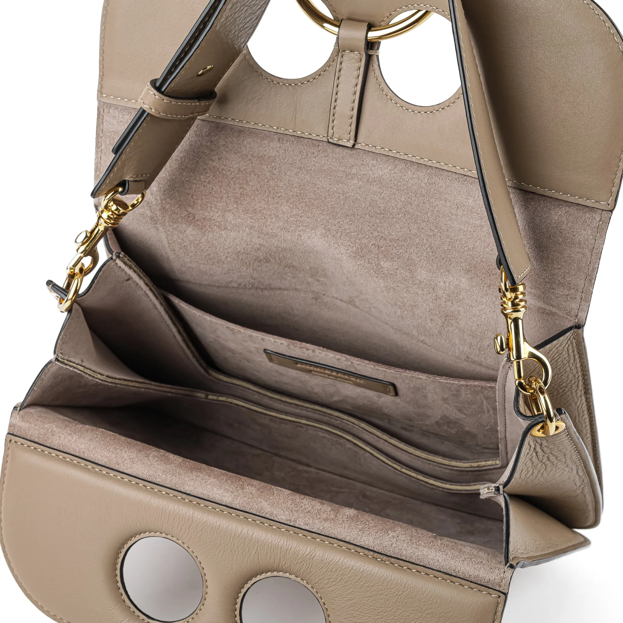 J.W. ANDERSON Shoulder Bag - Taupe Leather