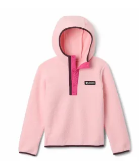 KID'S UNISEX HELVETIA HOODIE - SATIN PINK, PINK ICE (AGES 4 - 8)