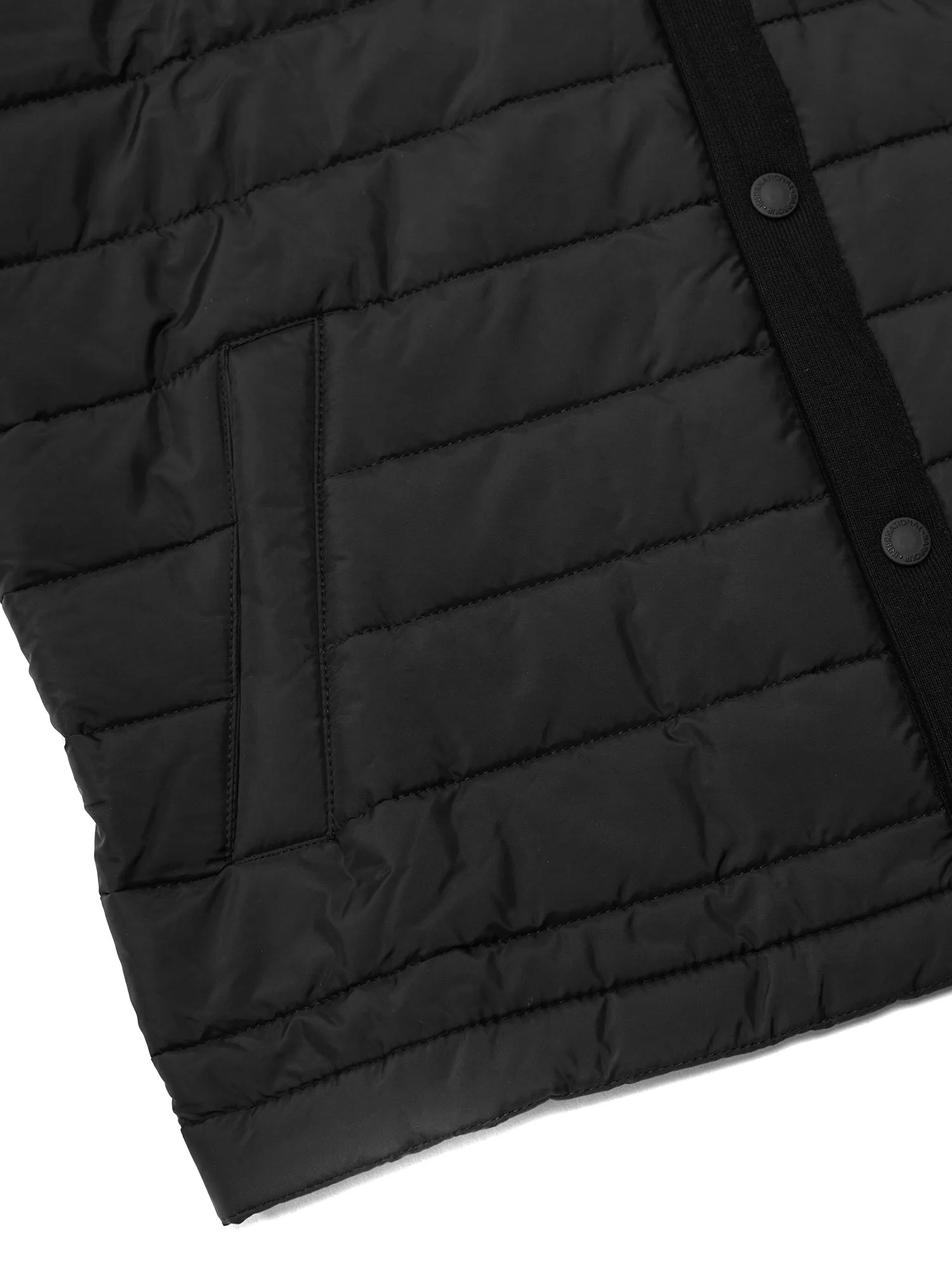 MEN B.Intl Baffle Gilet_BLACK