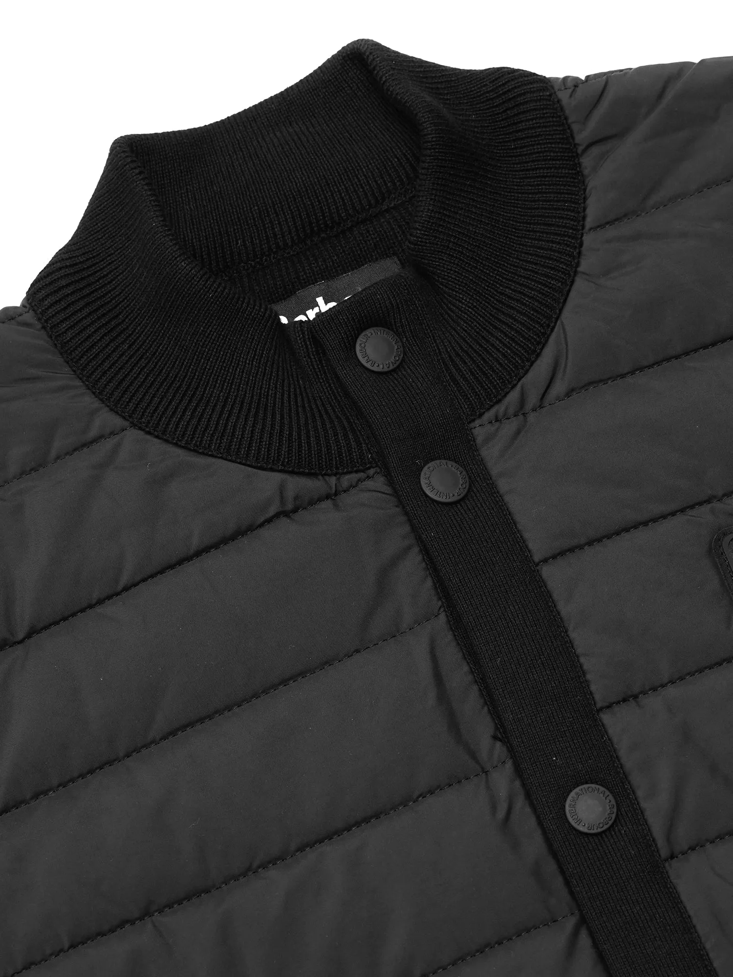 MEN B.Intl Baffle Gilet_BLACK