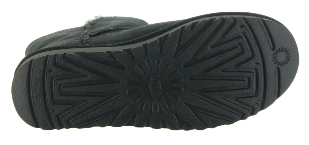 Mini Bailey Button II in Black by UGG