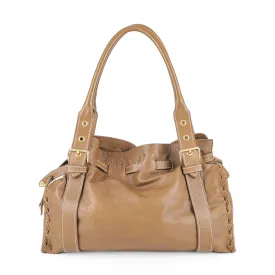 MIU MIU Handbag - Taupe Leather