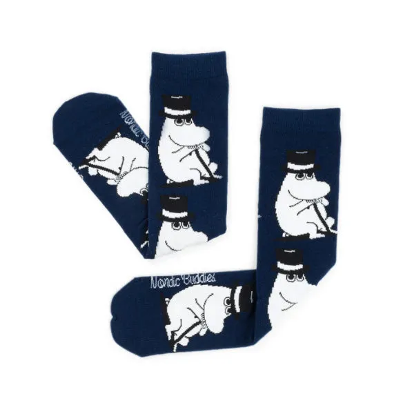 Moominpappa Men Socks - Wondering/Navy