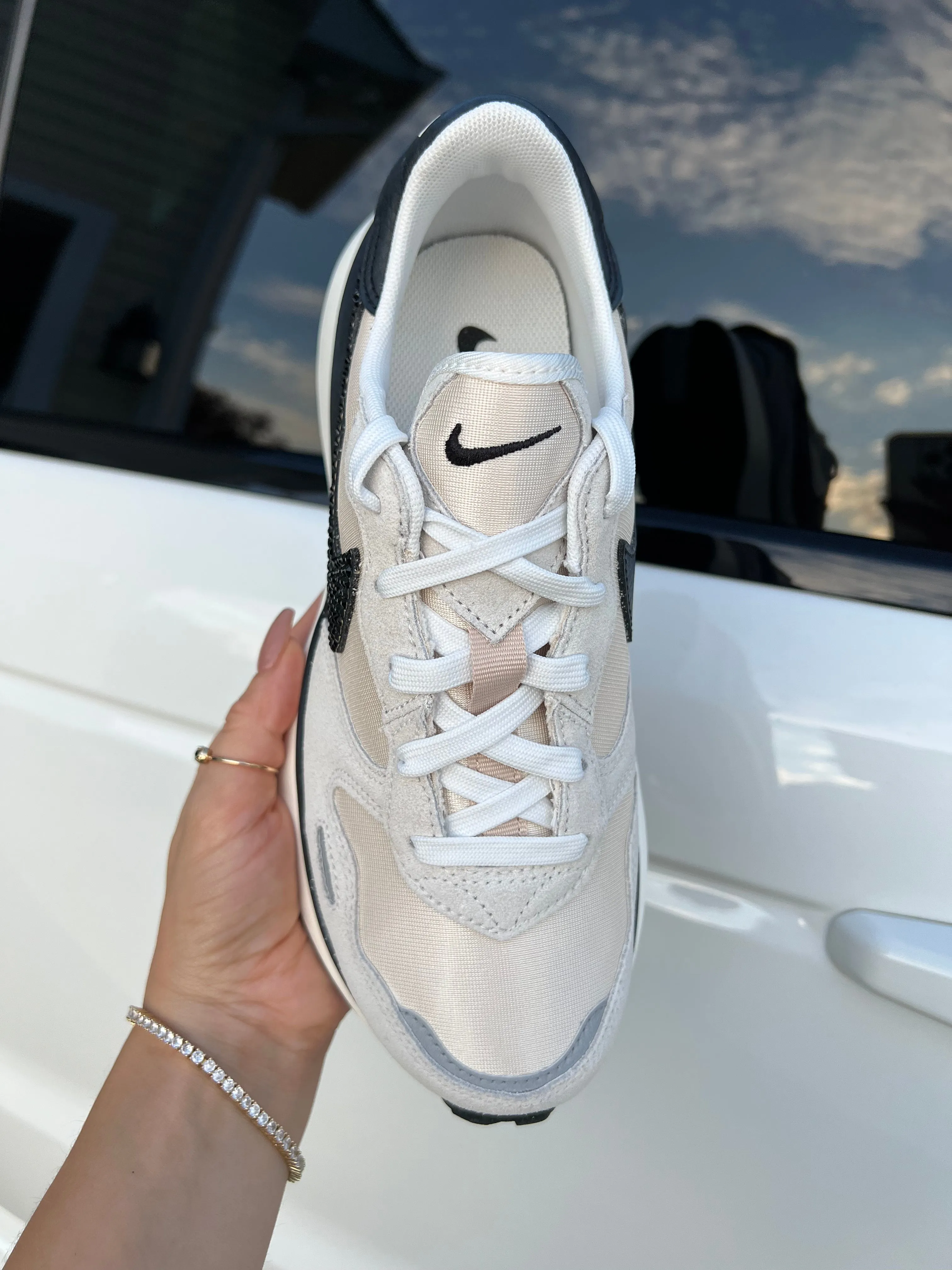 Neutral Swarovski Womens Nike Shoes