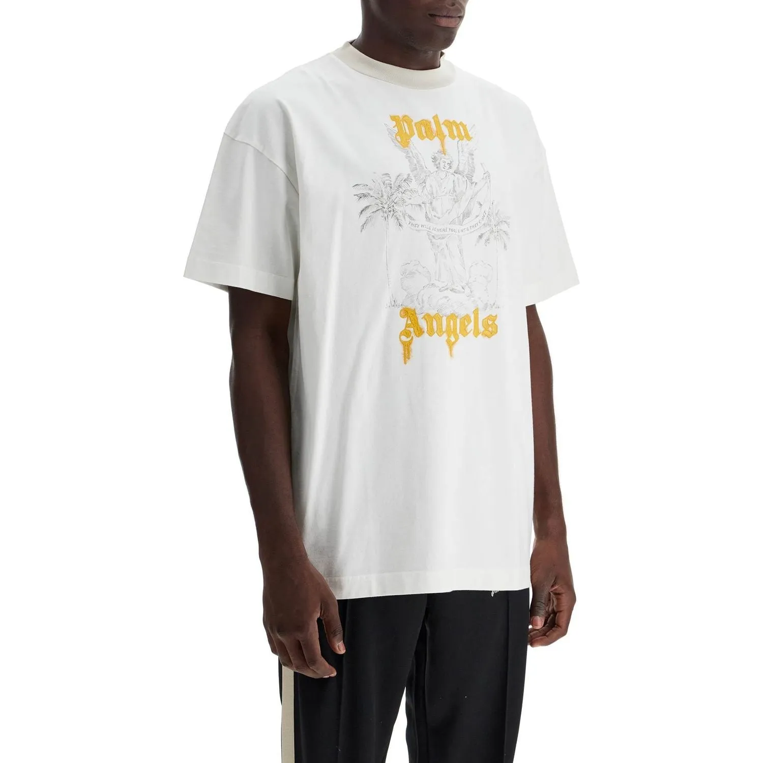 Palm Angels oversized pencil print