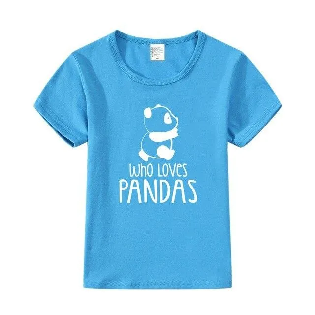 Panda Print T-shirt