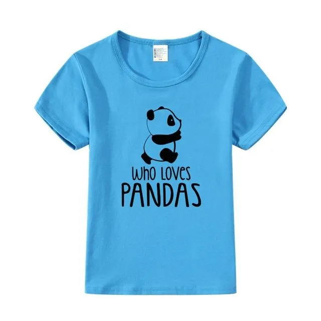 Panda Print T-shirt