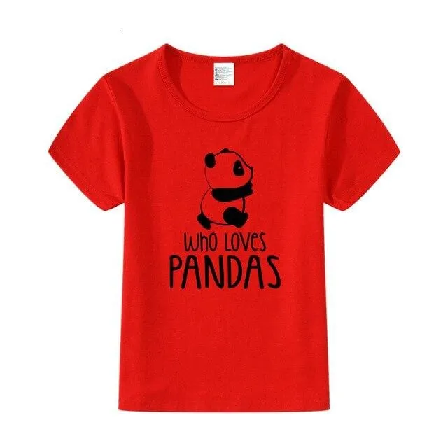 Panda Print T-shirt