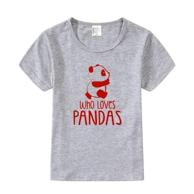 Panda Print T-shirt