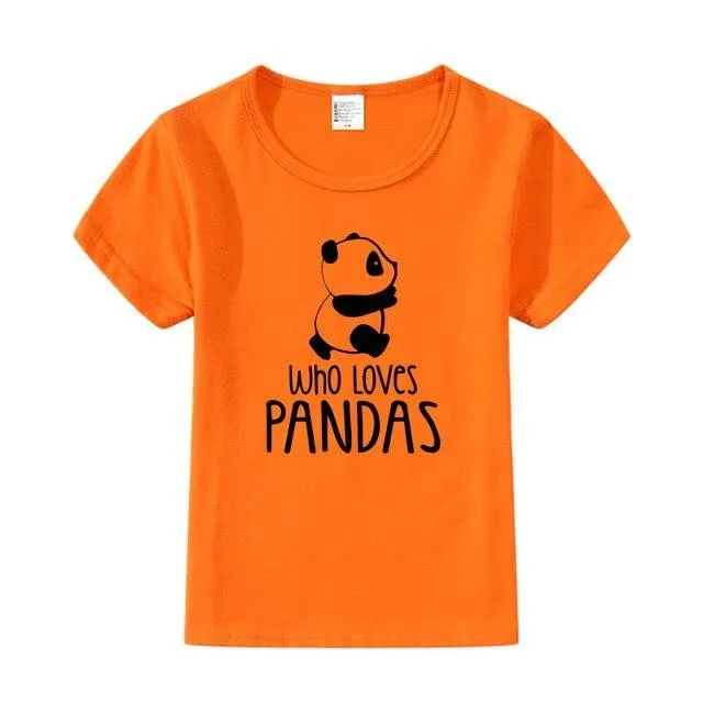 Panda Print T-shirt