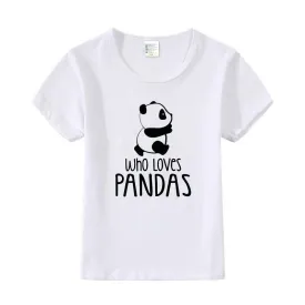 Panda Print T-shirt