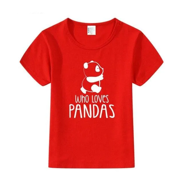 Panda Print T-shirt