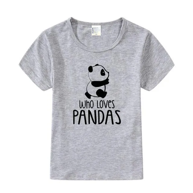 Panda Print T-shirt