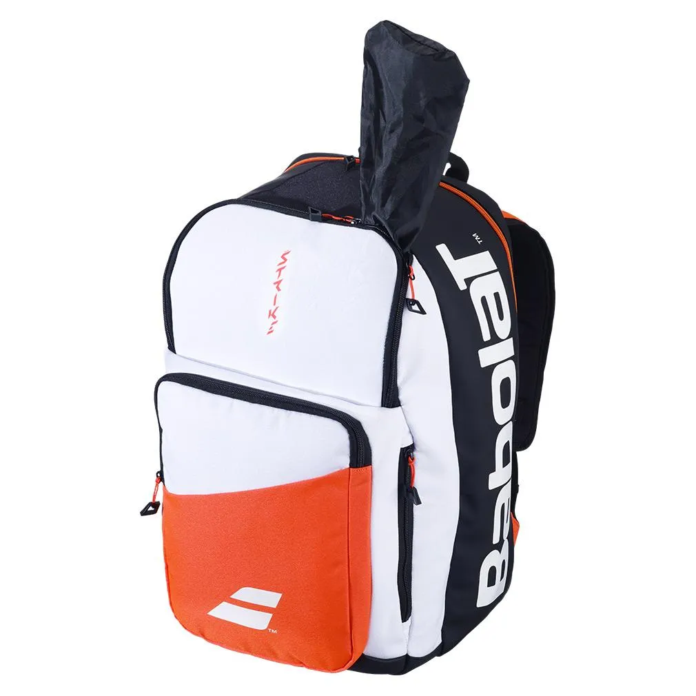 Pure Strike Tennis Backpack White and Red