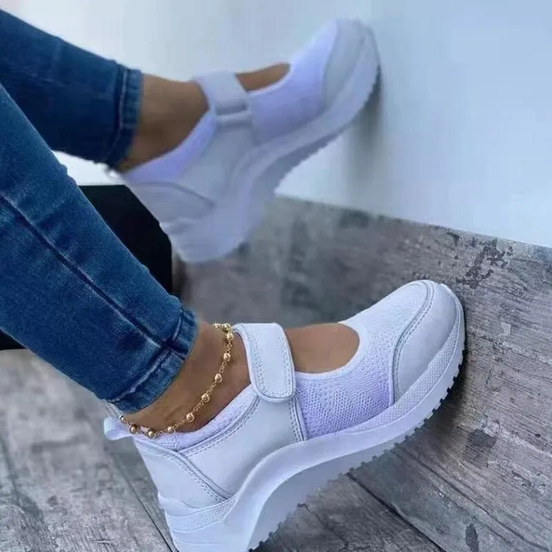 Purpdrank - Women Shoes New Vulcanized Sneakers Women Platform Chaussure Femme Summer Women Casual Shoes Walking Sports Sneakers Female