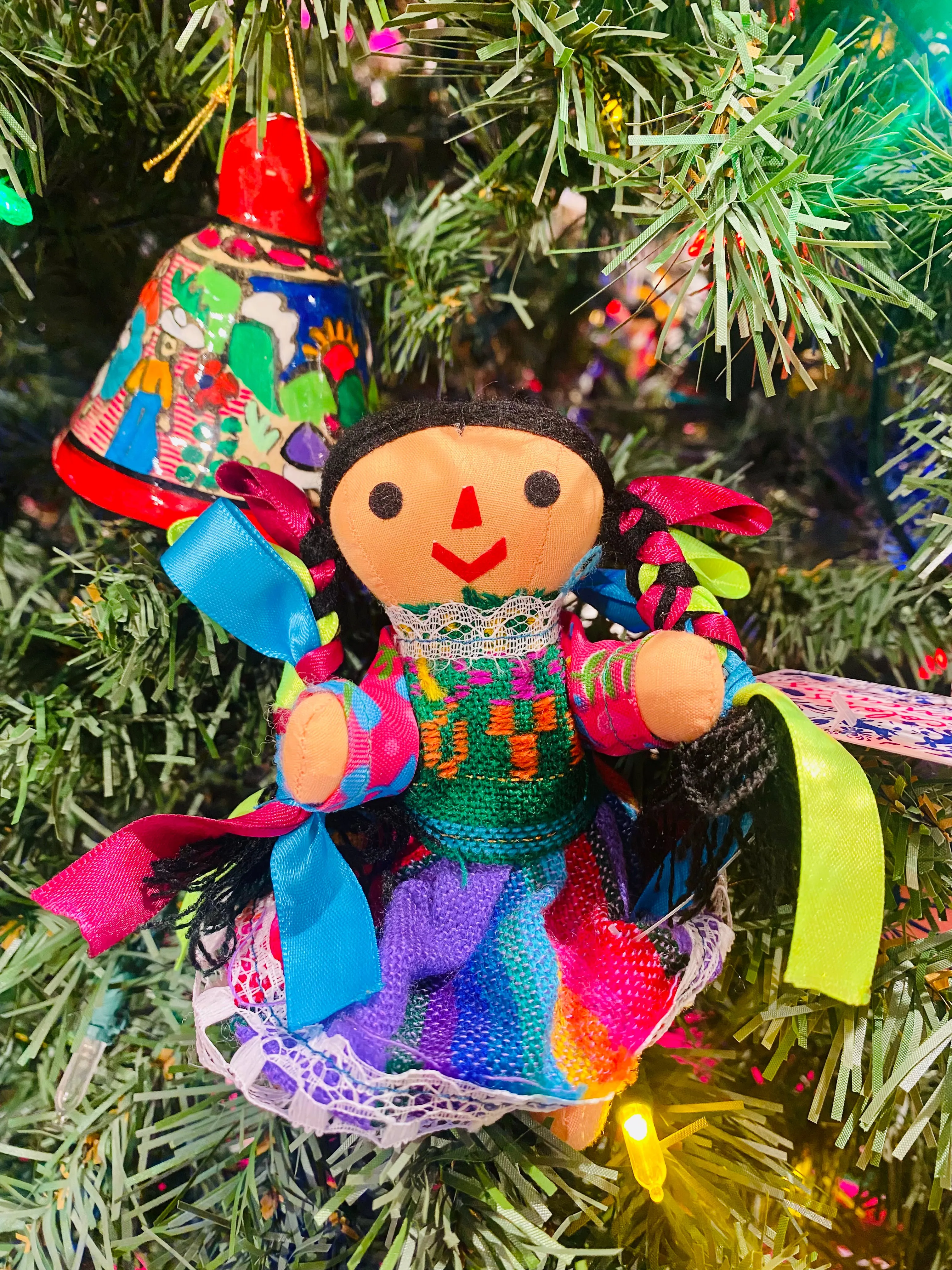 "Lele" Mexican Doll Christmas Ornament