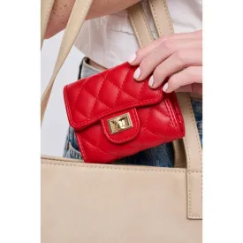 Shantel Wallet: Lipstick Red