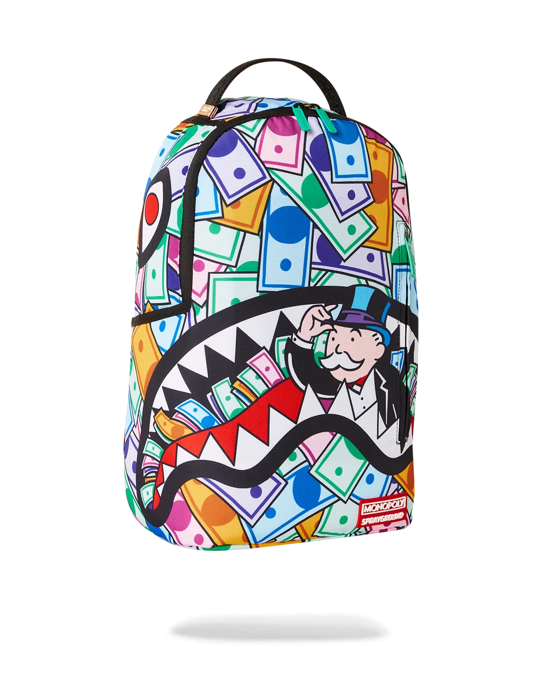 Sprayground Monopoly Money Shark 2 Backpack B5503