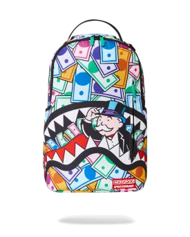 Sprayground Monopoly Money Shark 2 Backpack B5503