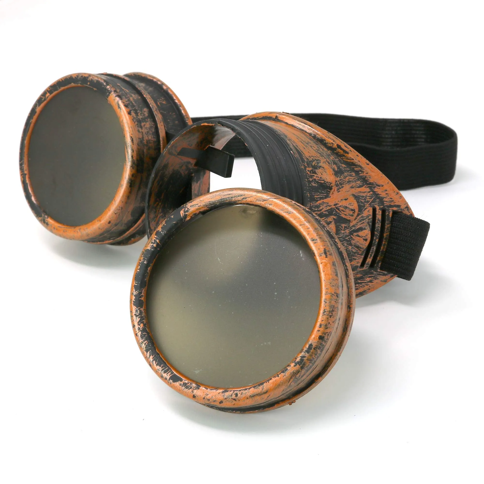 Steampunk Goggles Costume Accessories - Cyber Victorian Welding Glasses - 1 Piece